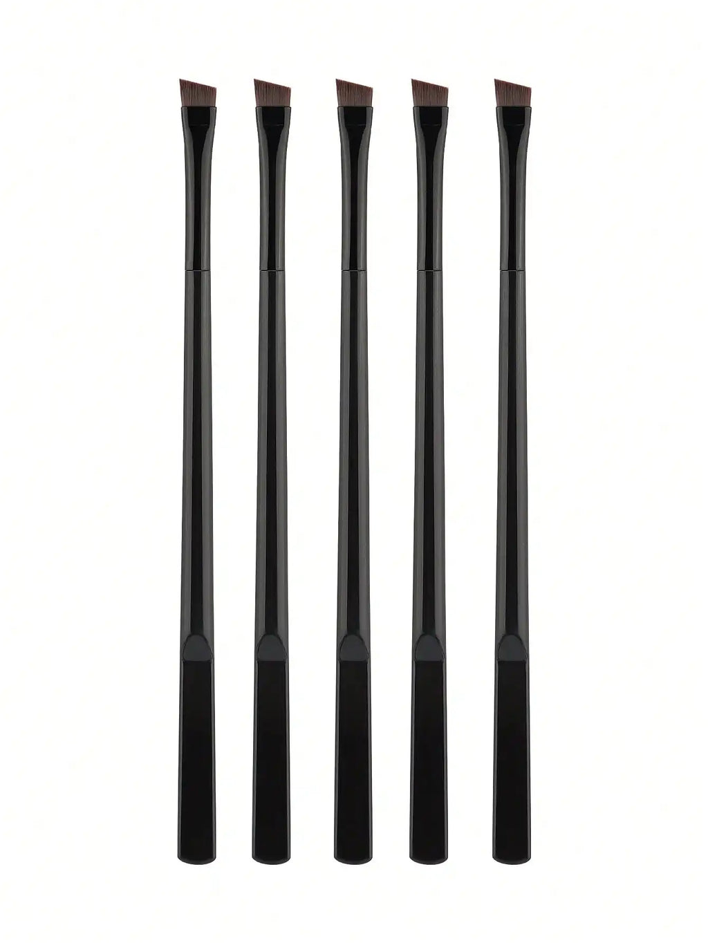 Slanted Flat Eyebrow Brush | Brow Pomade & Liner Applicator Eyebrow Makeup Brush QXL 5pcs