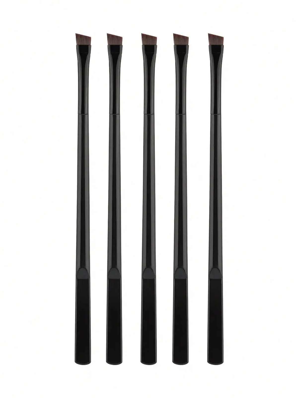 Slanted Flat Eyebrow Brush | Brow Pomade & Liner Applicator Eyebrow Makeup Brush QXL 5pcs