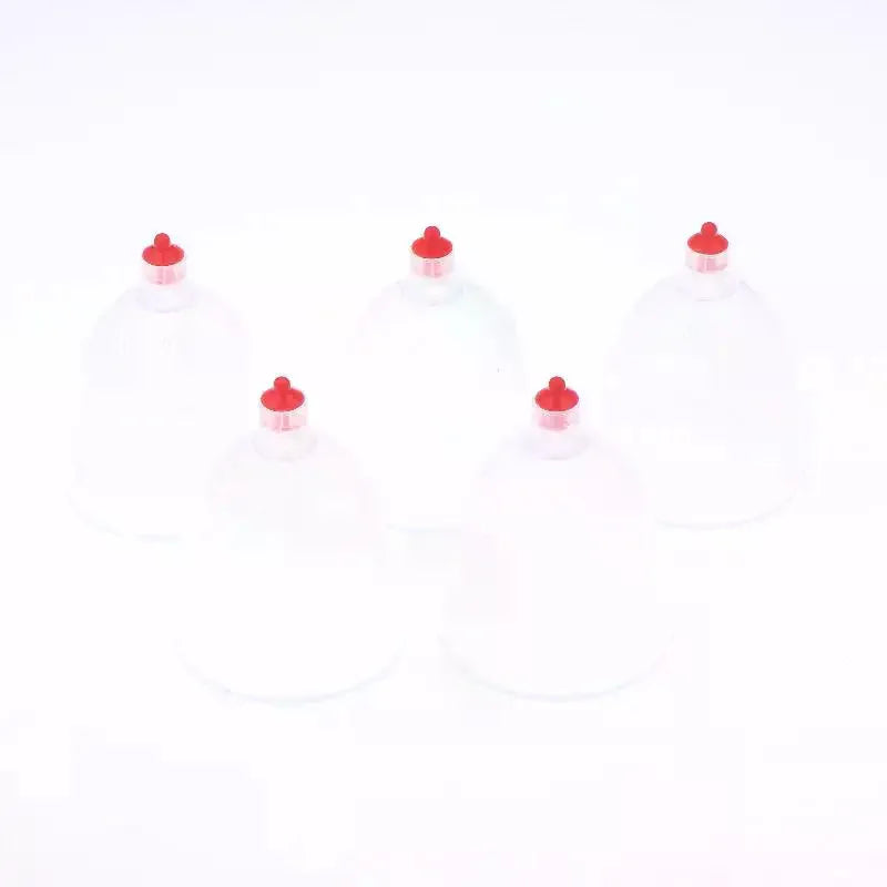 Plastic Vacuum Cupping Cups | Massage & Spa Suction Set 5/10pc Cupping Massage Set QXL