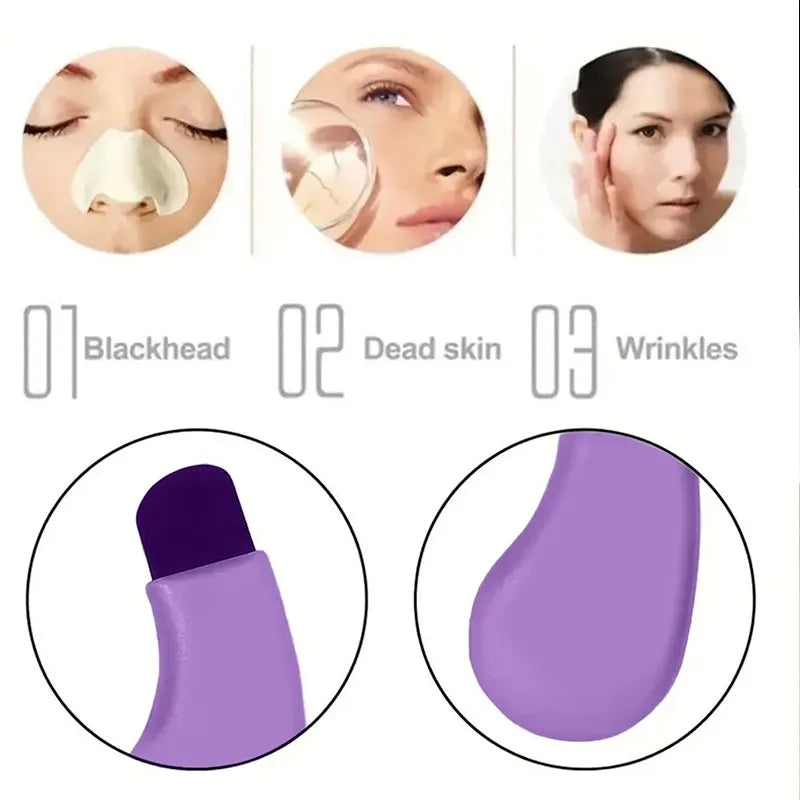 Stainless Steel Blackhead Remover & Facial Scraper Tool Facial Scraper Tool QXL