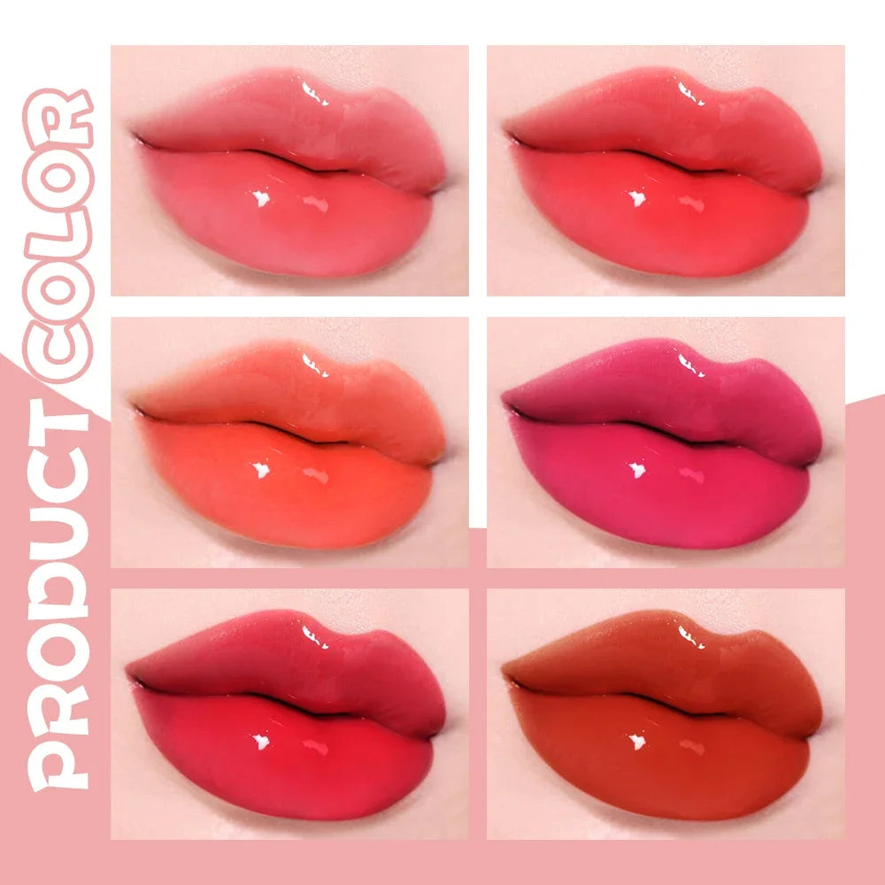 Dragon Ranee 6-Pc Hydrating Lip & Cheek Gloss Set | Mini Lip Dye Lip & Cheek Gloss Set QXL