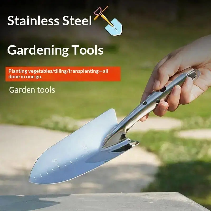Stainless Steel Small Garden Shovel | Comfort Grip Trowel Garden Hand Trowel QXL Default Title