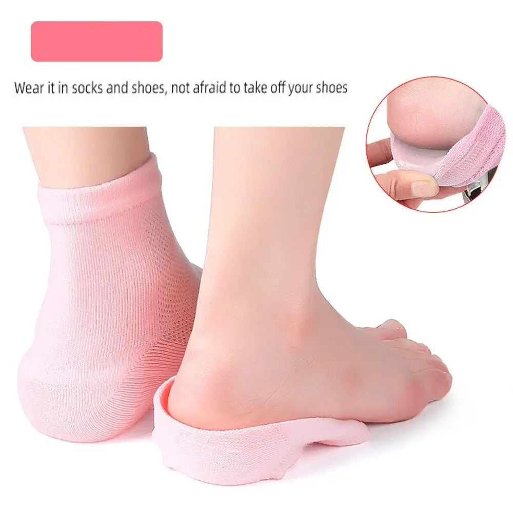 Invisible Heel Lift Insoles 2.5/3.5cm | Height Boost Gel Pads Heel Lift Insoles QXL