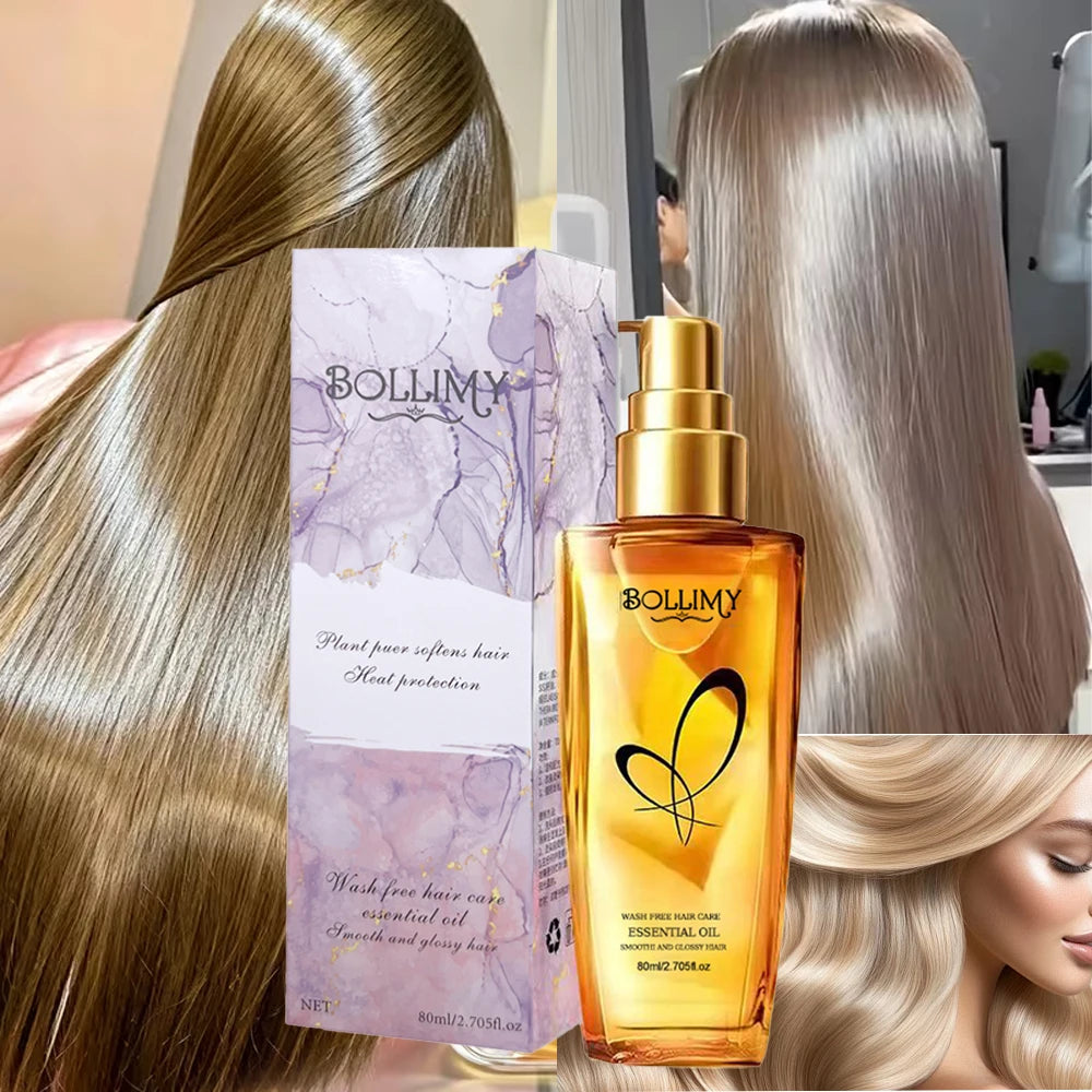 BOLLIMY Hair Care Essential Oil – Smooth, Soften & Frizz Control Hair Care Oil QXL Default Title