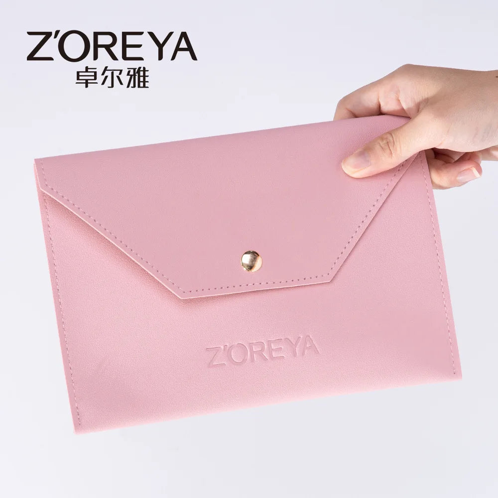 ZOREYA 6-Color PU Makeup Brush Bag | Dustproof Storage Case Makeup Brush Bag QXL