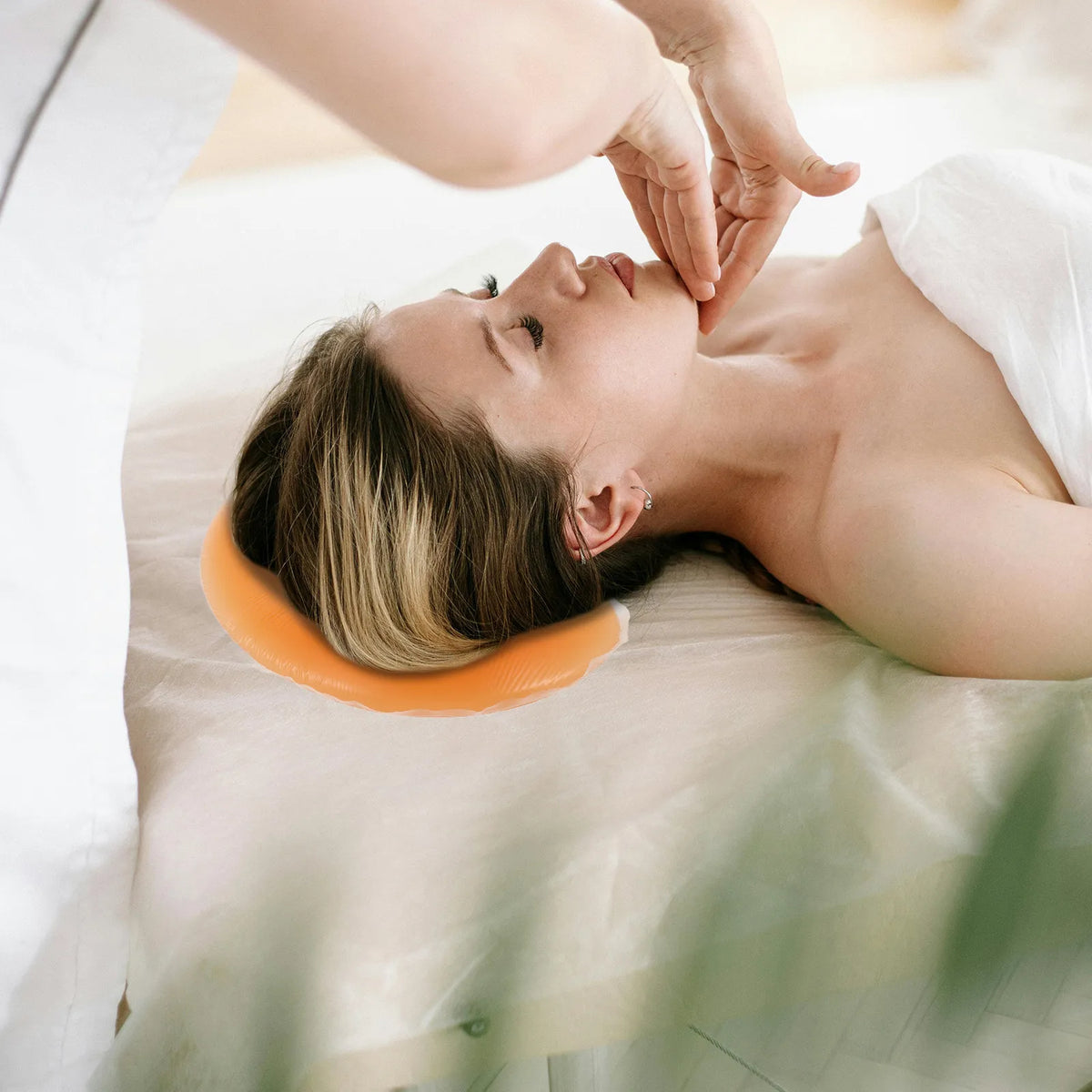 U-Shaped Silicone Face Rest Cushion | Massage Table & Spa Spa Face Rest Cushion QXL