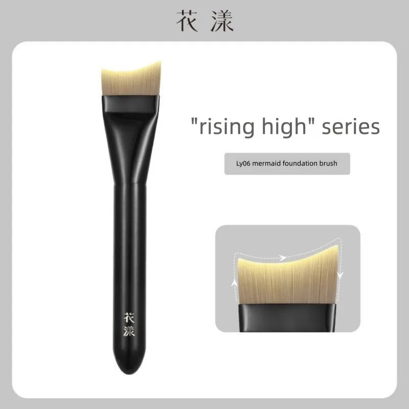 Mermaid Fishtail Foundation Brush | Soft Synthetic Makeup Brush Foundation Brush QXL