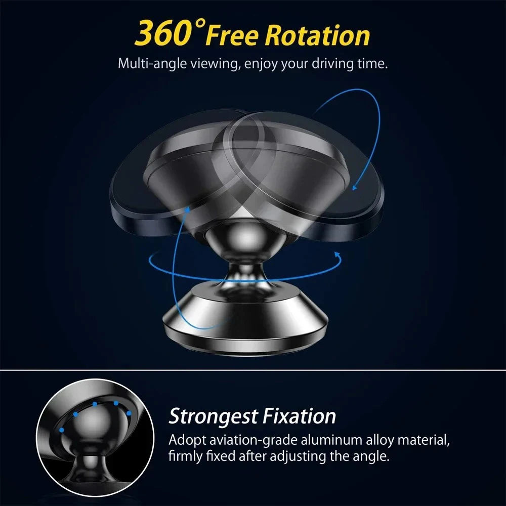 Universal Magnetic Car Phone Mount – Dashboard Holder Car Phone Mount QXL