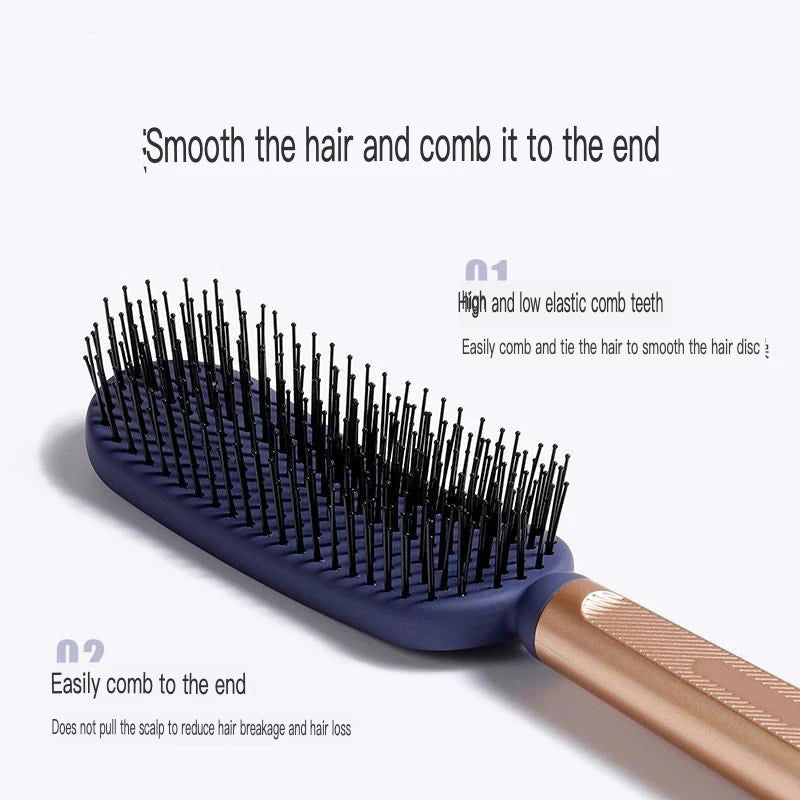 Dual-Purpose Hair Smoothing Comb | Anti-Static & Volumizing Hair Smoothing Comb QXL