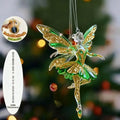 Sparkling Ballerina Acrylic Pendant Charm | Car & Tree Ornament Decorative Pendant Charm QXL A1