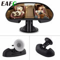 360° Baby Car Rear View Mirror | Suction Cup Mount Baby Car Mirror QXL black