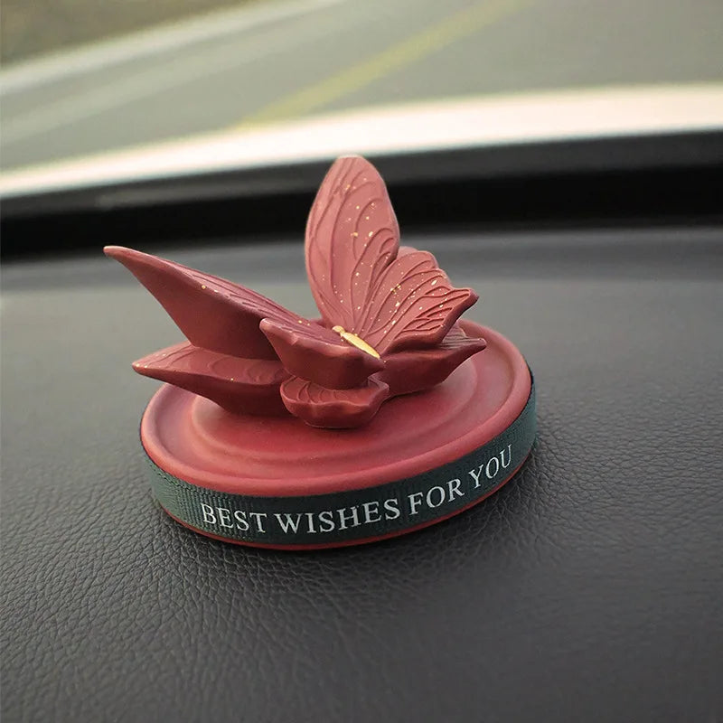 Butterfly Car Diffuser Stone | Essential Oil Air Freshener Gift Car Diffuser Stone QXL
