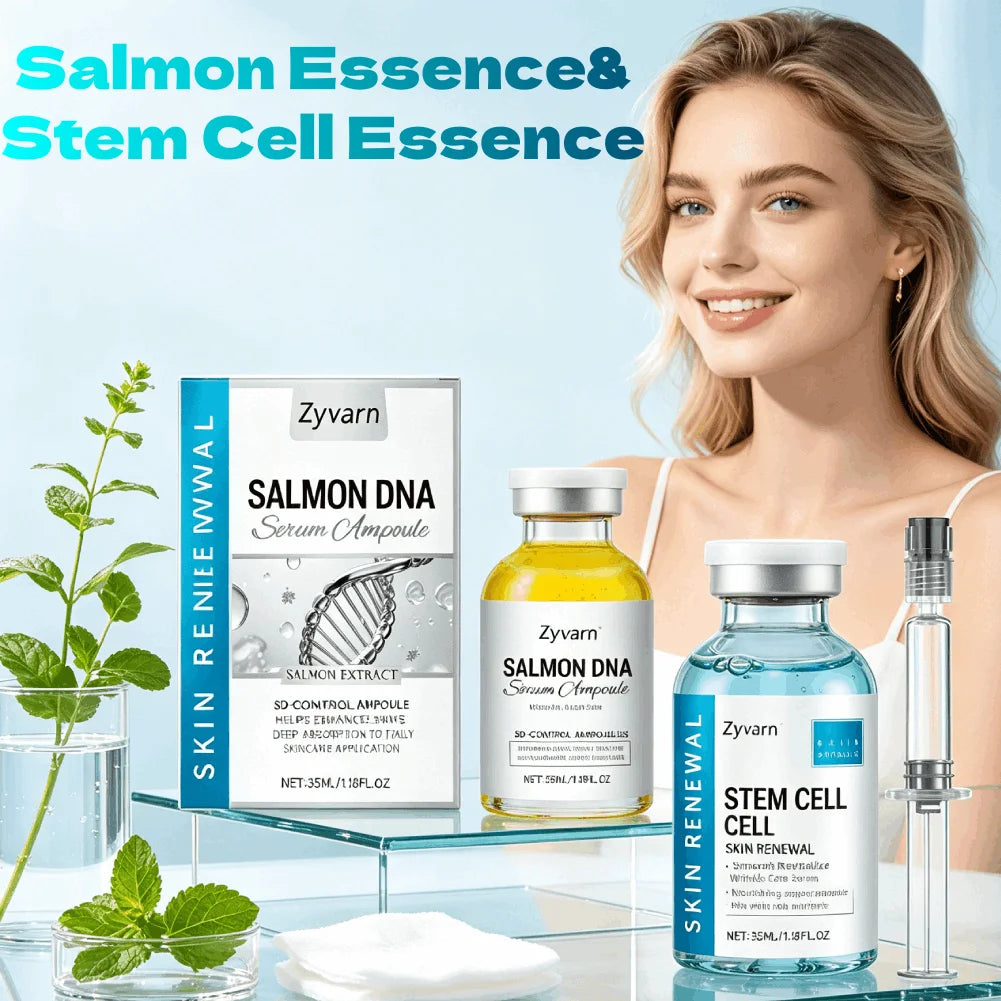 Korean Salmon DNA Ampoule Serum – Lifting & Firming Essence Facial Ampoule Serum QXL SET C