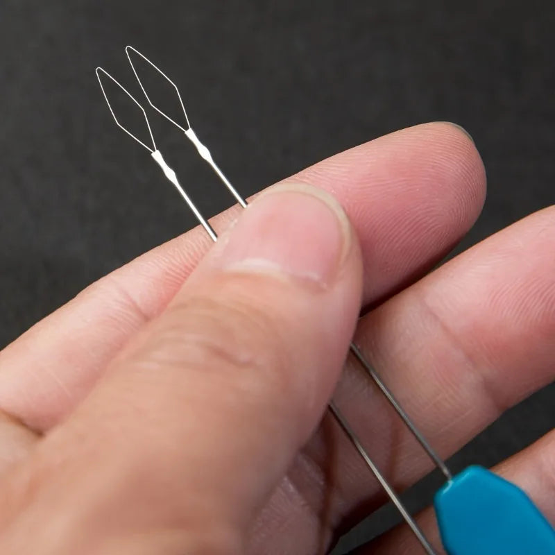 Automatic Needle Threader | Blue Handle Universal Sewing Tool Needle Threader QXL