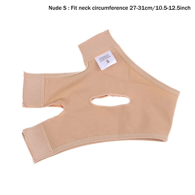 Face Slimming Bandage – Chin Strap & Jawline Lifting Belt Face Slimming Strap QXL S Nude