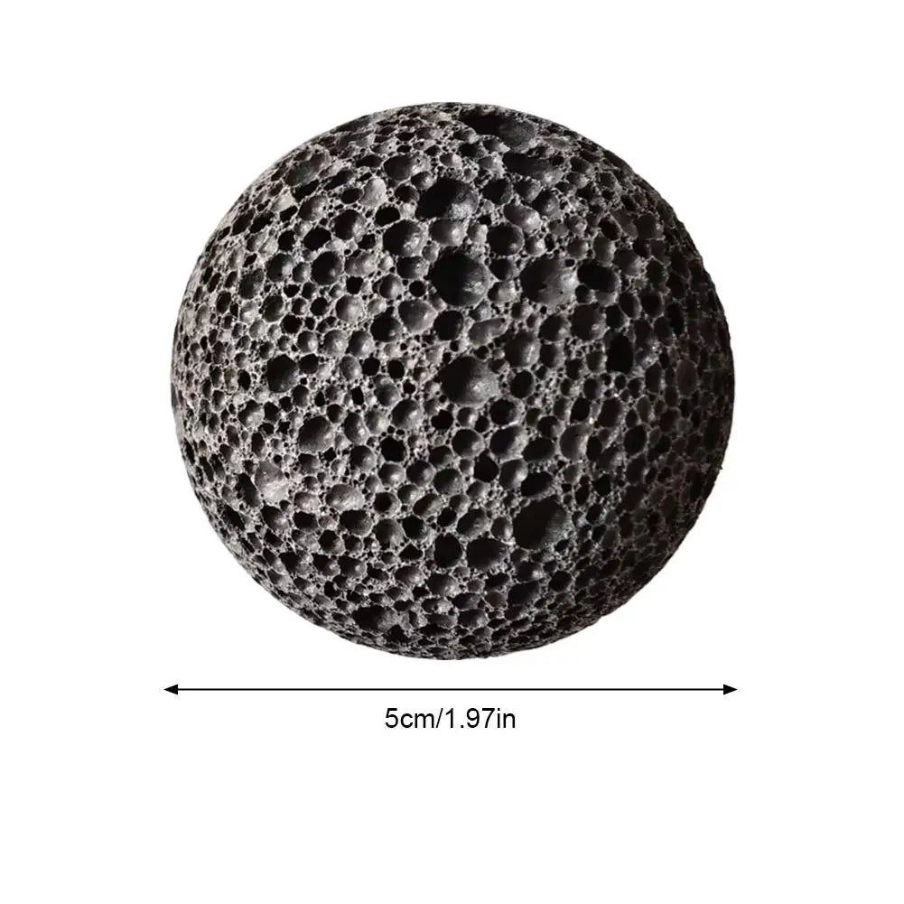 Natural Lava Stone Grip Ball 5cm | Callus & Strength Training Grip Strength Trainer QXL