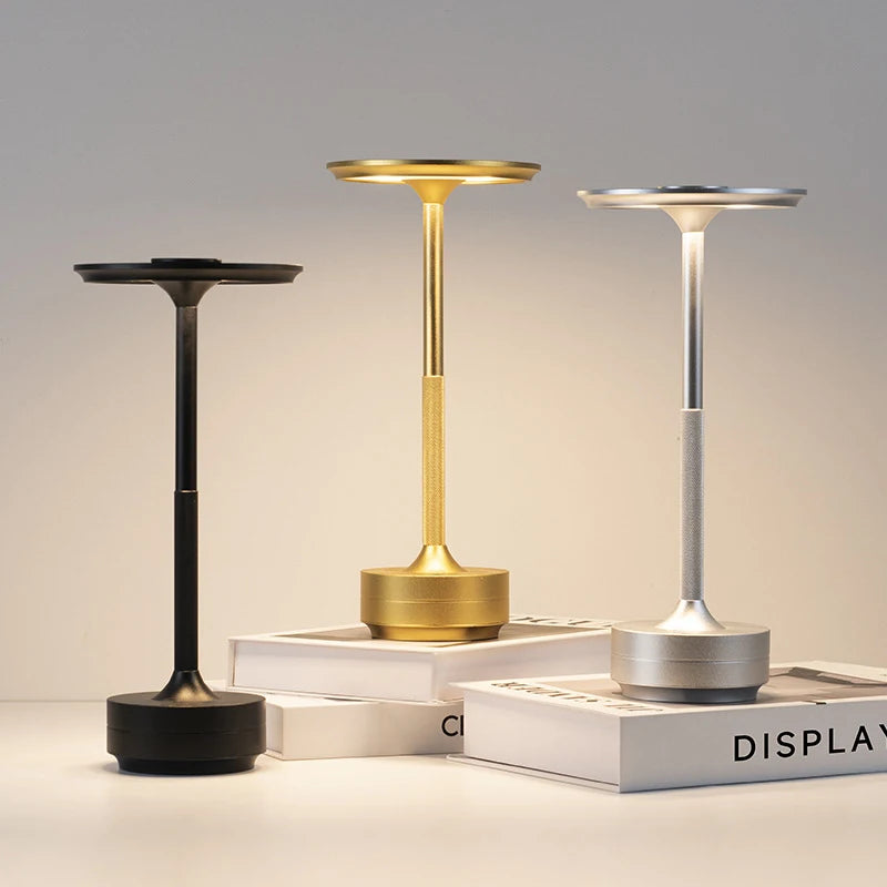 Touch Control LED Desk Lamp | Rechargeable Cordless Dimmable LED Desk Lamp QXL