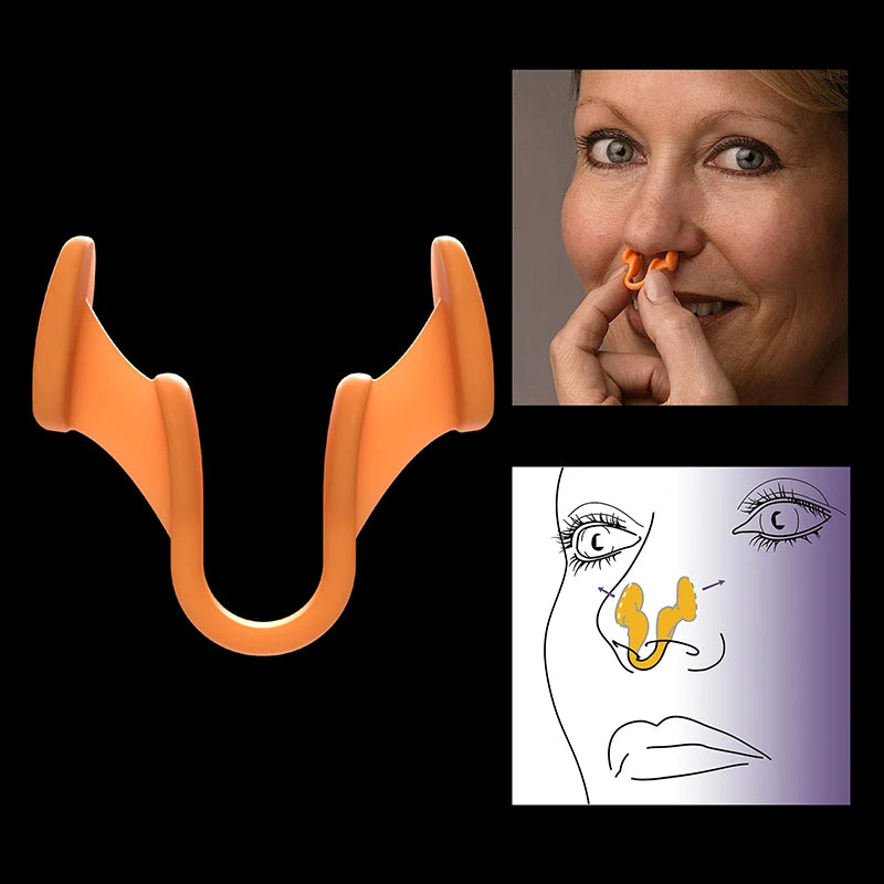 Silicone Nasal Dilator Anti-Snoring Nose Clip | 2-Pack Nasal Dilator Clip QXL