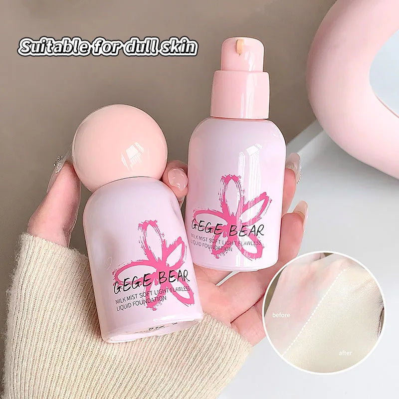 Milk Mist Soft Glow Foundation – Oil Control Concealer 30ml Liquid Foundation QXL