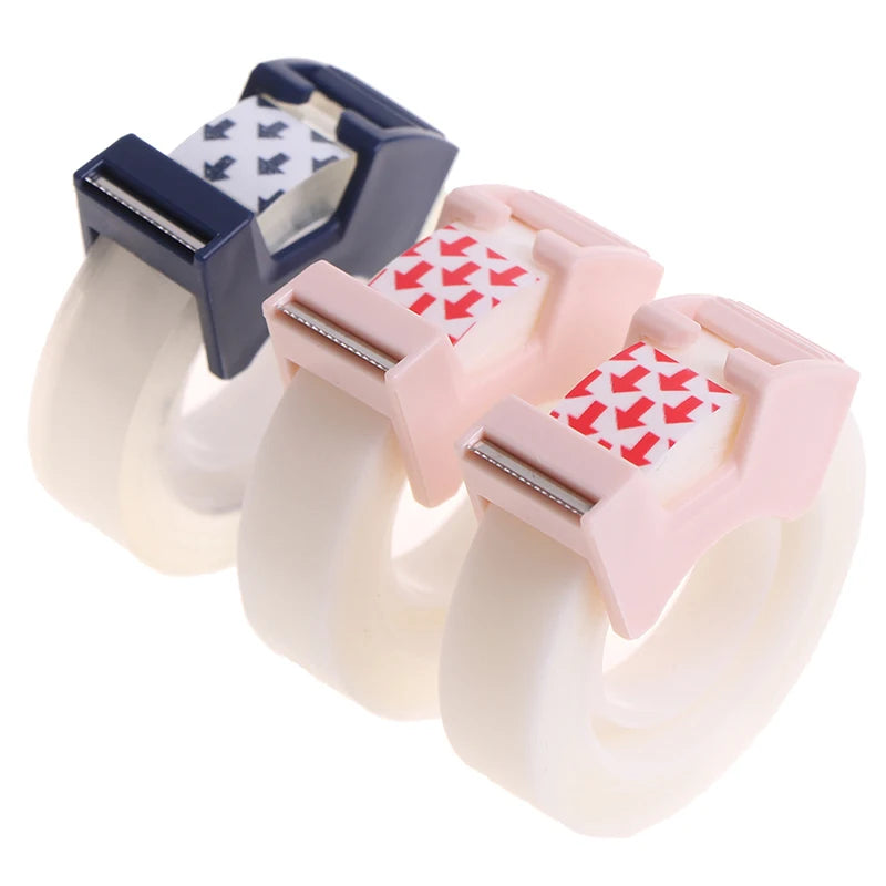Writable Invisible Tape with Cutter | Office & School Stationery Tape Dispenser QXL