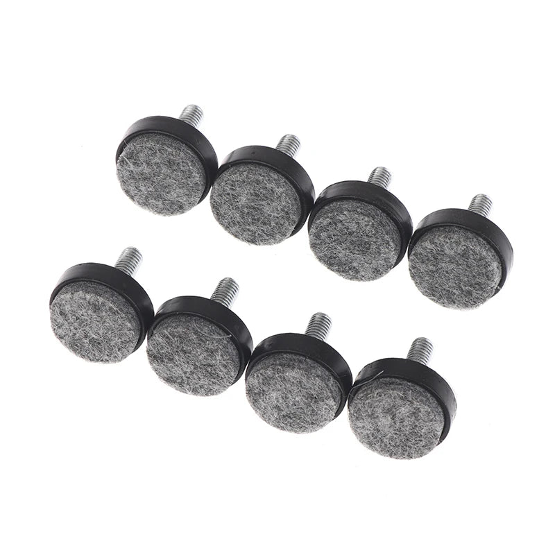 Adjustable Felt Furniture Leveling Pads M6 M8 – 4/8 Pack Furniture Leveling Pads QXL 8Pcs M6x20x20