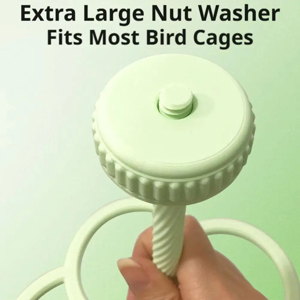 Rotating Windmill Bird Toy | Treat Dispenser for Parrot & Conure Bird Cage Toy QXL