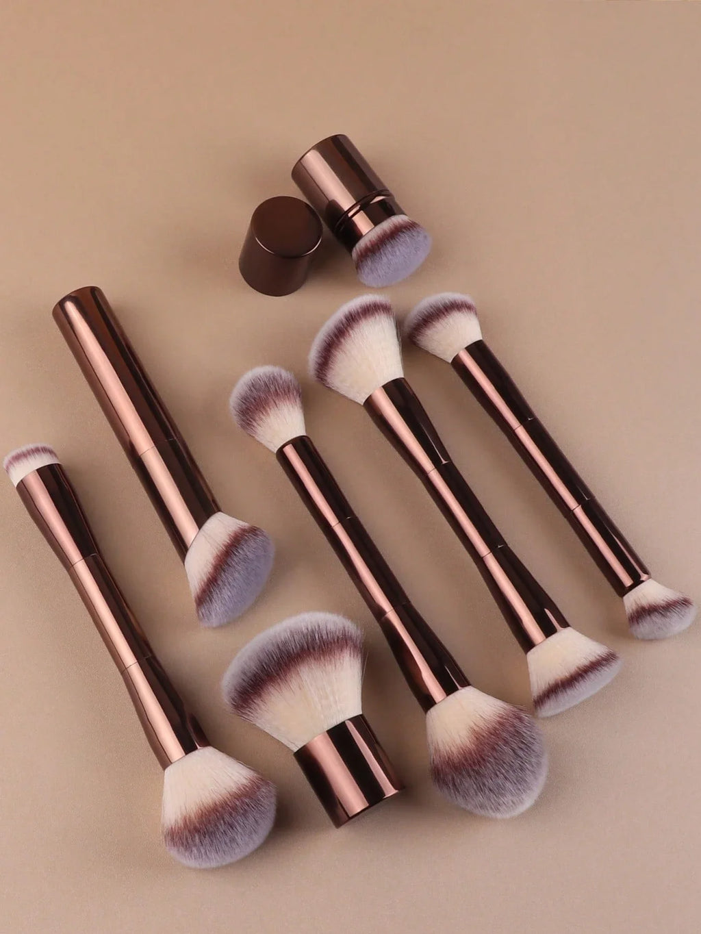 LUXEBLEND 22-Pc Professional Makeup Brush Set & Velvet Bag Makeup Brush Set QXL