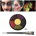6-Color Face & Body Paint Palette | Safe Cosplay Makeup Face & Body Paint QXL 01-2pcs