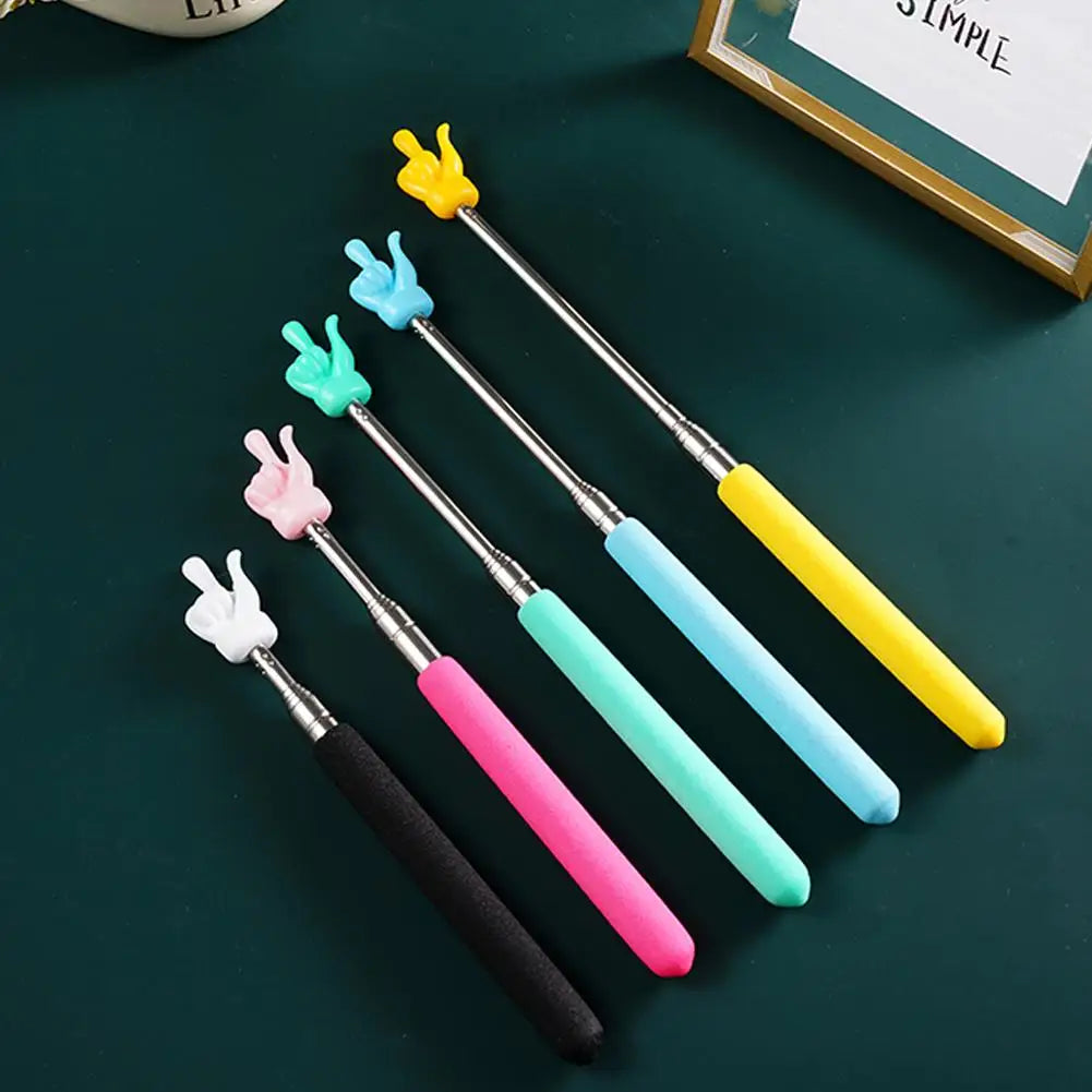 Retractable Teaching Pointer Stick | Finger Reading Tool Teaching Pointer Stick QXL