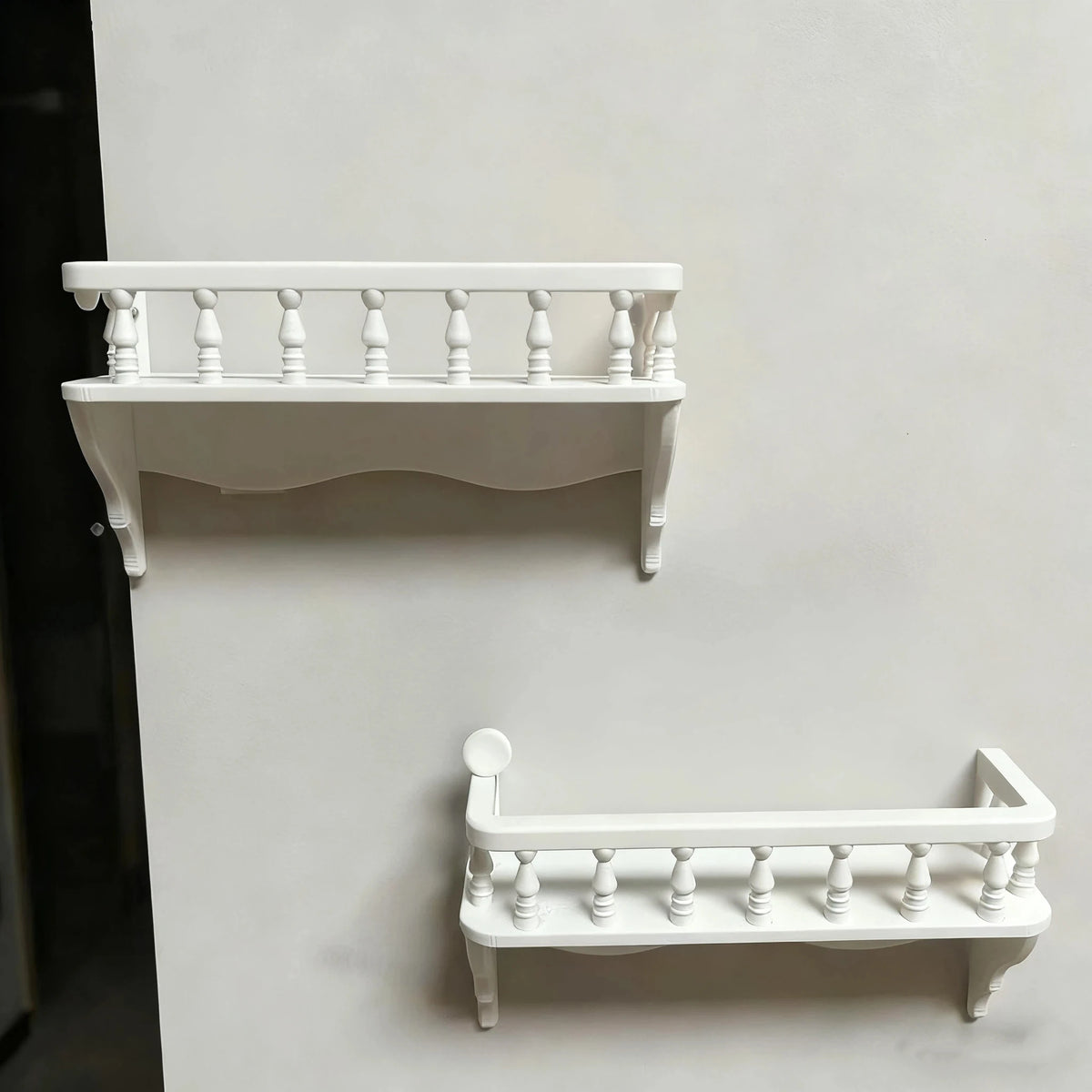 1:12 Dollhouse Wall Mounted Storage Rack Miniature Accessory Dollhouse Miniature QXL