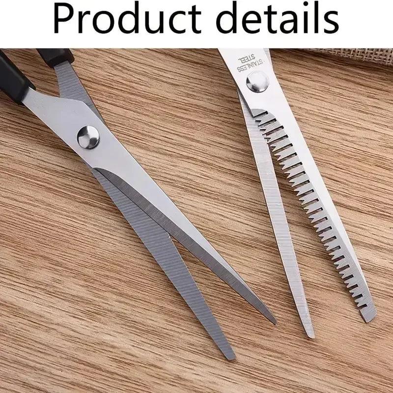 3-Piece 7" Hair Scissors Set – Cutting, Thinning & Styling Hair Scissor Set QXL