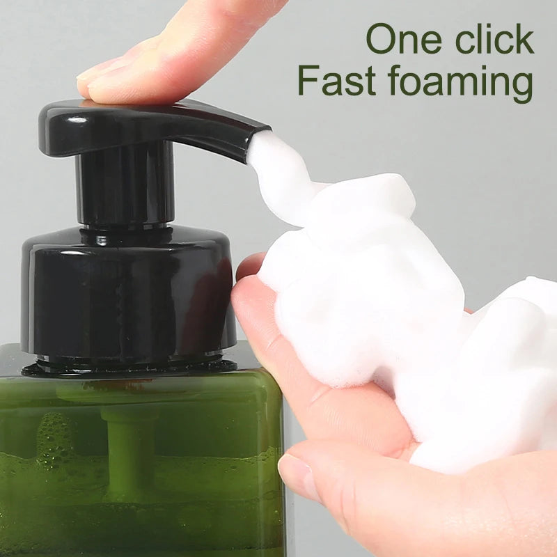 Foam Pump Soap Dispenser Bottle 250/450/650ml Reusable Foam Soap Dispenser QXL