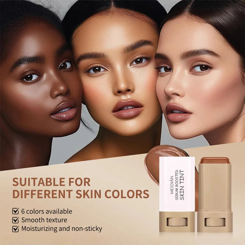 Moisturizing Concealer Foundation Stick | 6 Shades, Waterproof Concealer Foundation Stick QXL