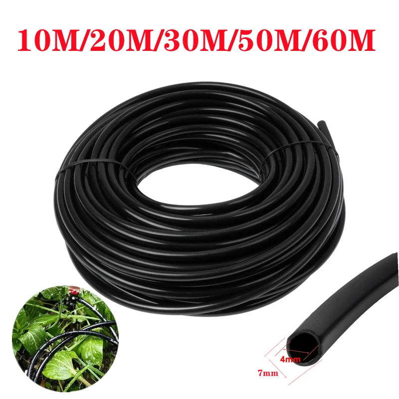 4/7mm PVC Micro Drip Irrigation Hose – Greenhouse & Garden Drip Irrigation Hose QXL