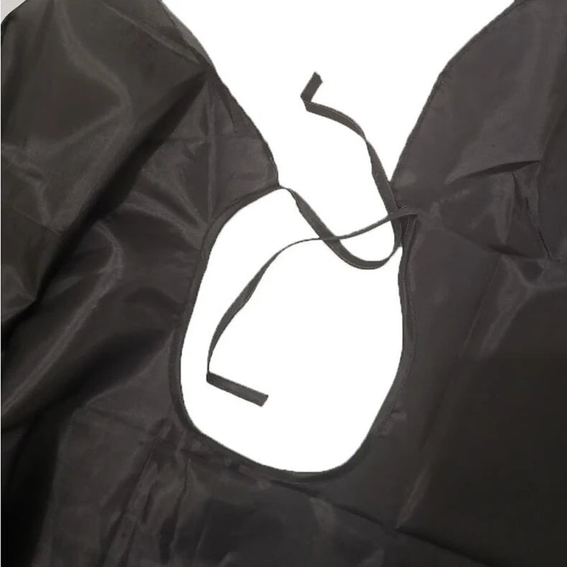Unisex Hairdressing Cape | Waterproof Black Salon Gown 140×90 Hairdressing Cape QXL