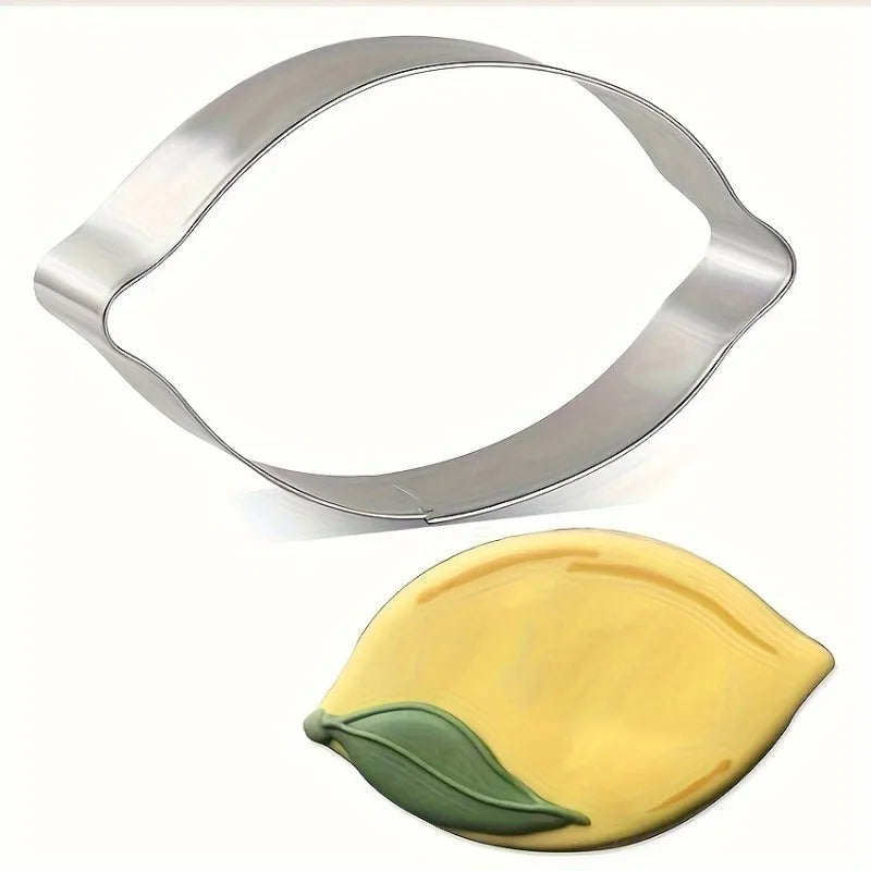 Stainless Steel Lemon Cookie Cutter Mold | DIY Baking Tool Cookie Cutter Mold QXL