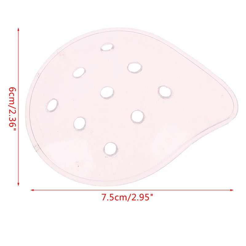 Clear Ventilated Plastic Eye Shield – 9-Hole Protective Cover Eye Protective Shield QXL