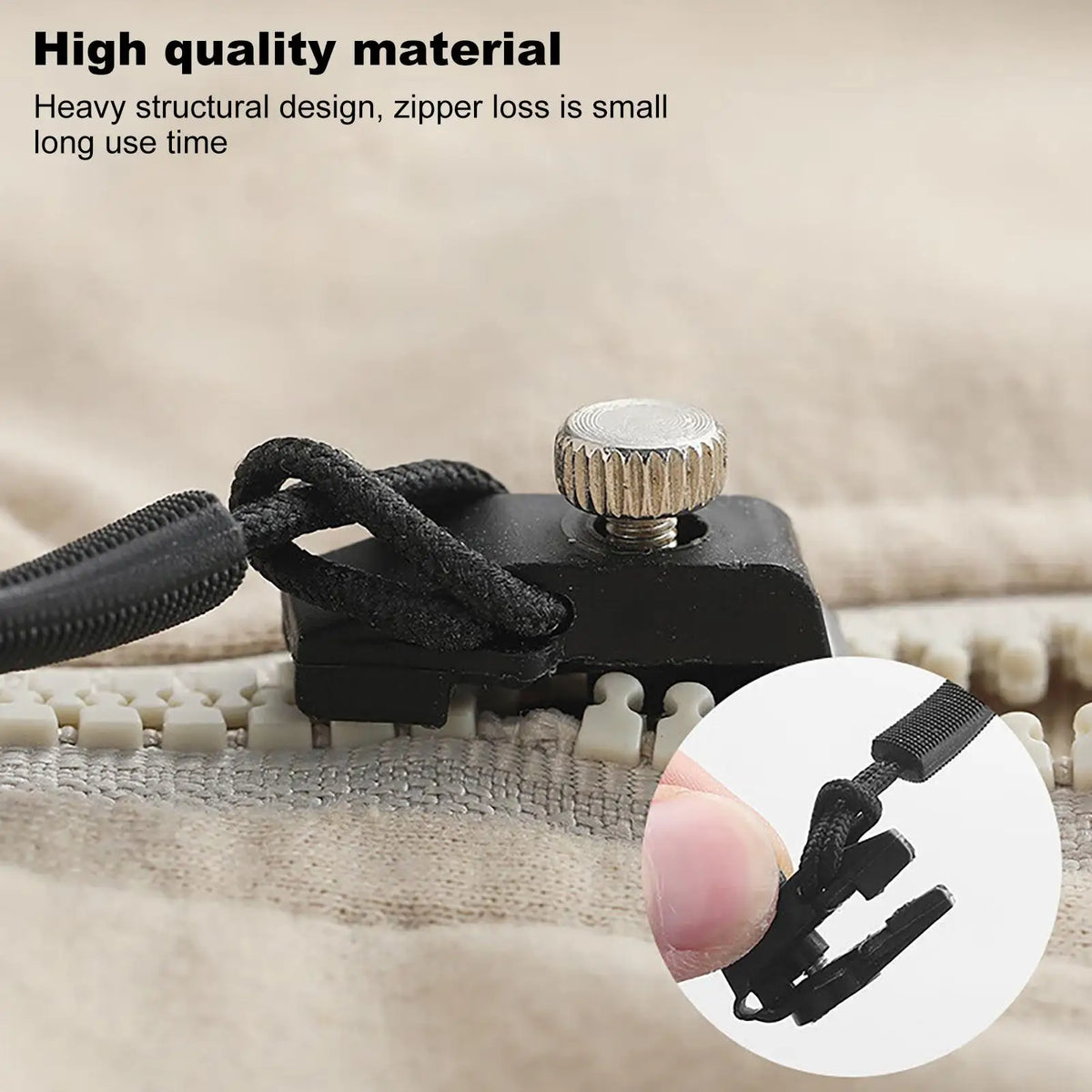 3-Size Zipper Repair Kit | Instant DIY Zipper Puller Fix Zipper Repair Kit QXL