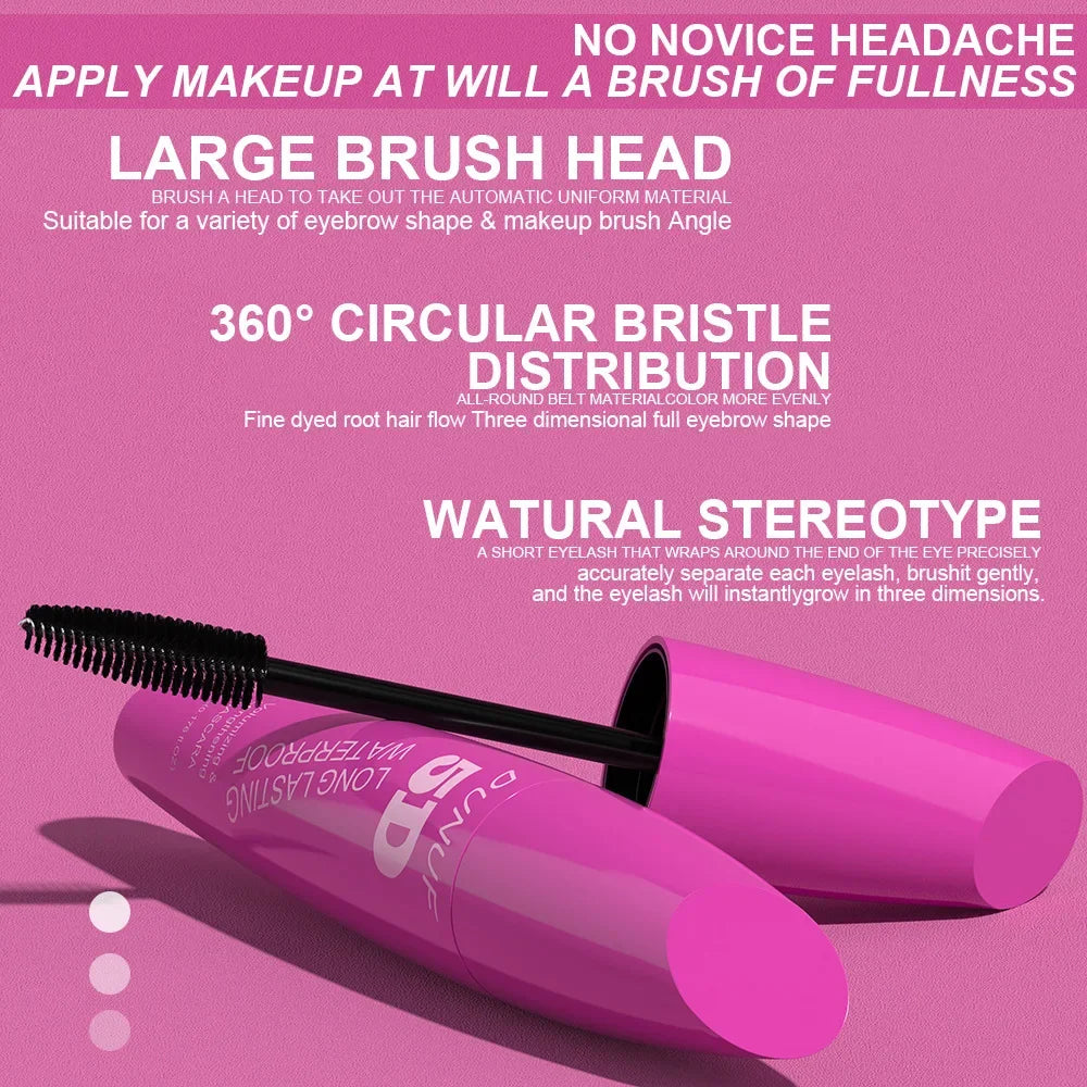 CMAADU 5D Waterproof Mascara – Volumizing & Lengthening Volumizing Mascara QXL