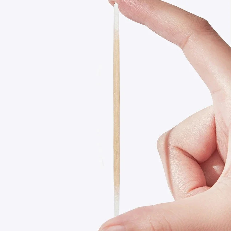 100-Pack Double-End Micro Brushes | Lint-Free Lash Extension Tool Disposable Micro Brushes QXL