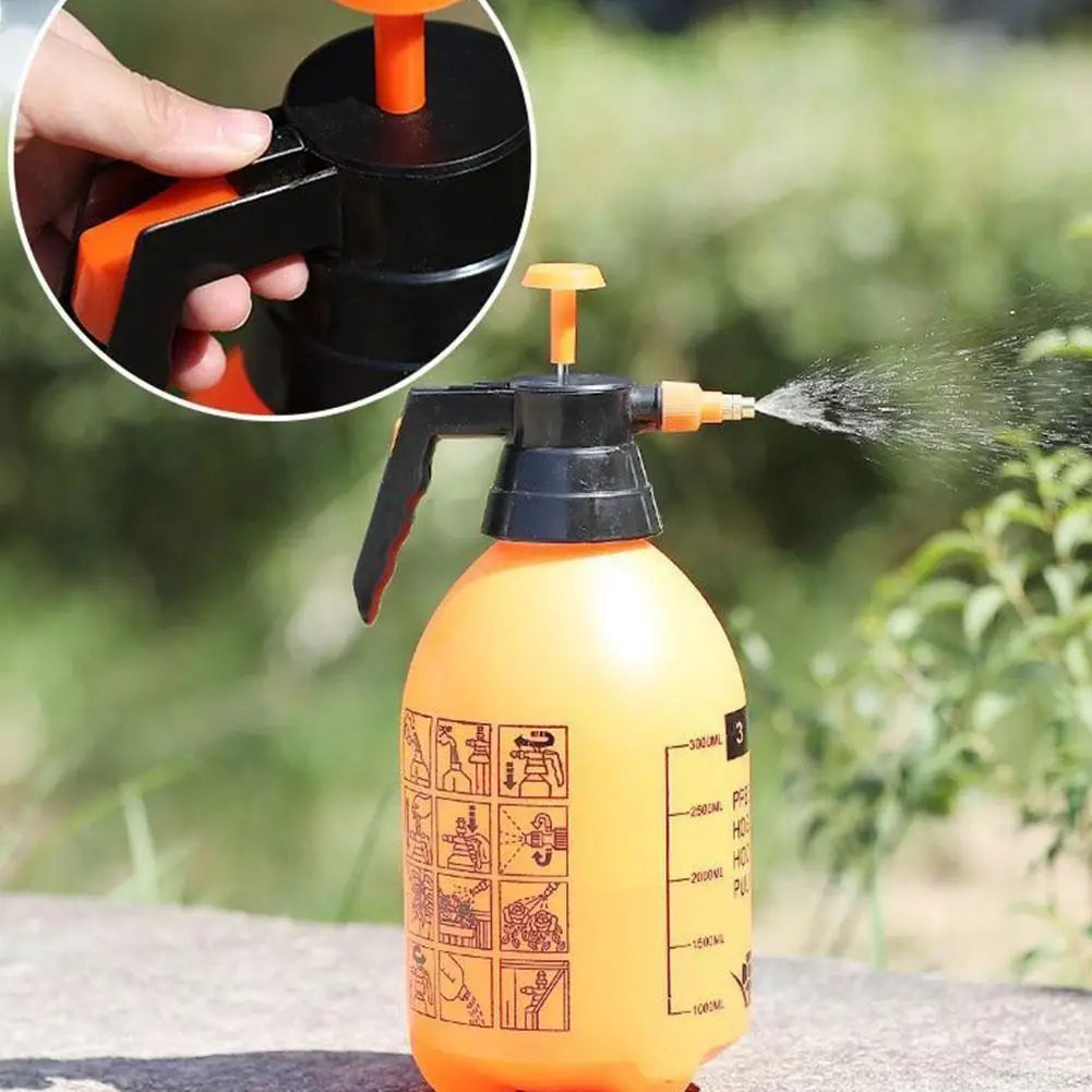 2/5L Garden Pump Pressure Sprayer | Brass Nozzle & Shoulder Strap Garden Pump Sprayer QXL