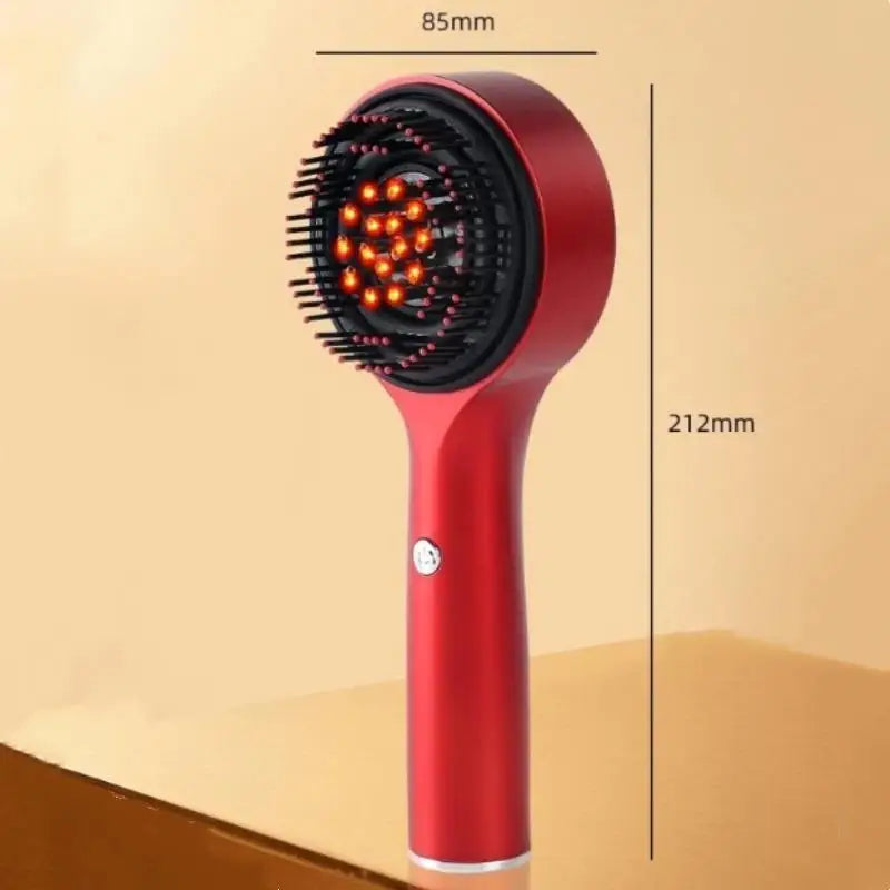 Electric Scalp Massager Comb | 630nm Red Light & Serum Dispenser Scalp Massager Comb QXL