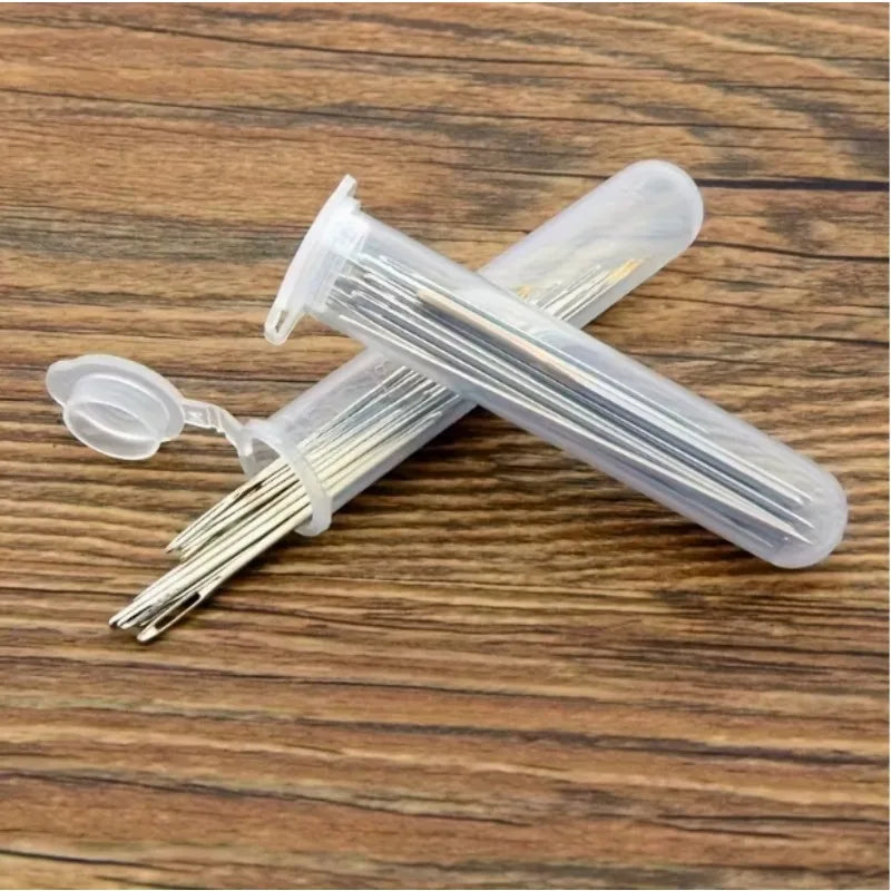 Clear Plastic Needle Storage Tubes | Sewing & Craft Organizer Craft Storage Tubes QXL