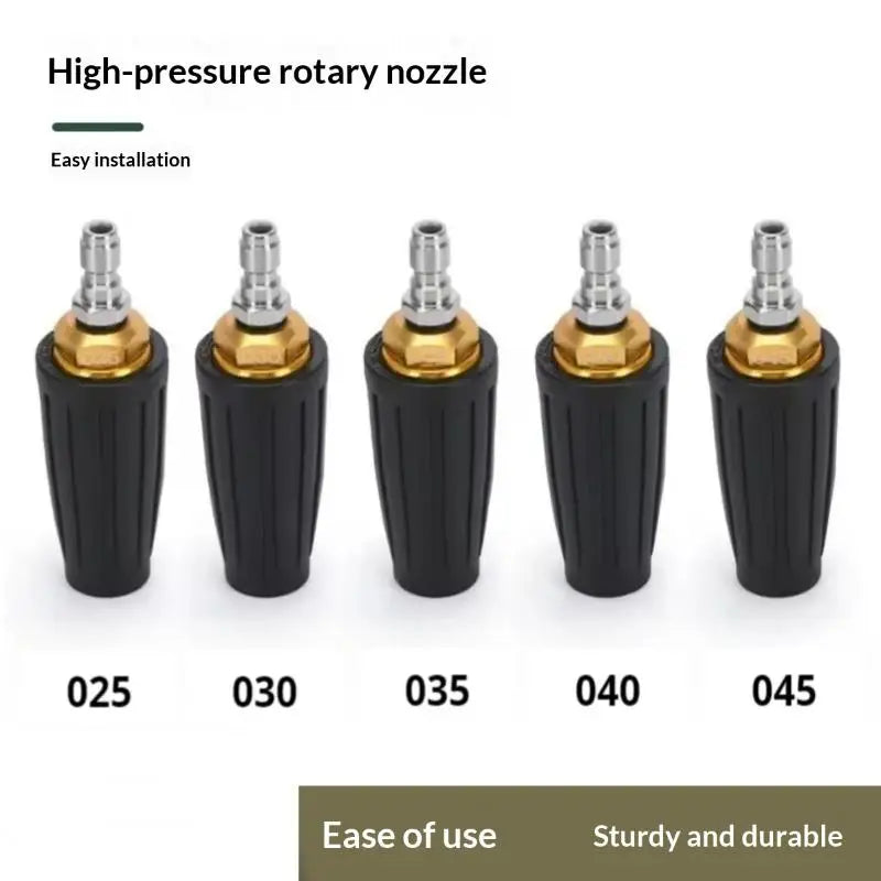 1/4" Quick Connect 360° Rotating Turbo Nozzle – 3600 PSI Pressure Washer Nozzle QXL