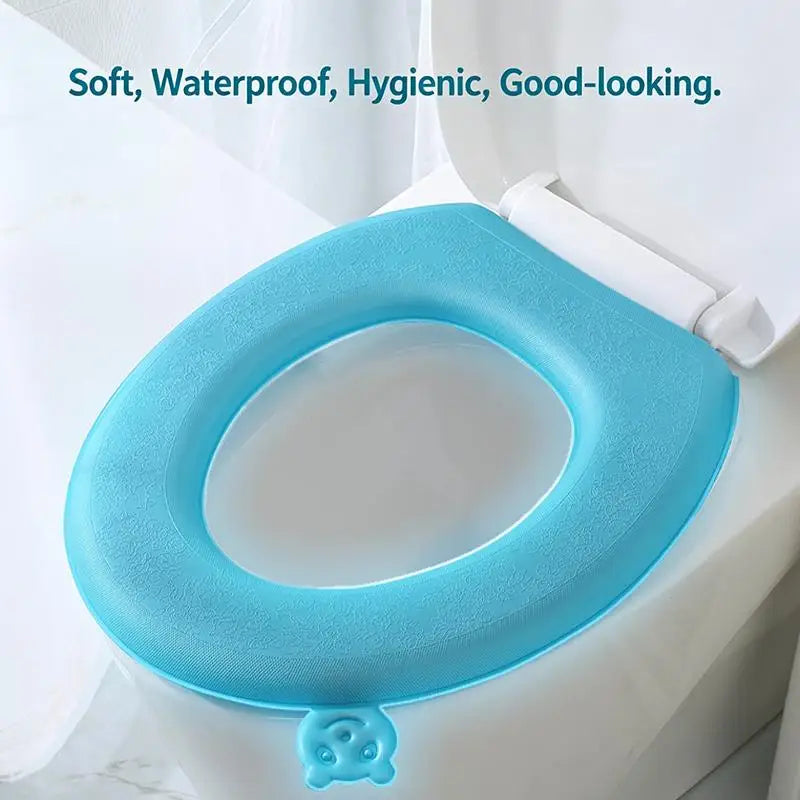 EVA Waterproof Toilet Seat Cover – Non-Slip Universal Pad Toilet Seat Cover QXL