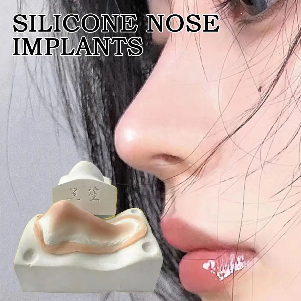 Silicone Prosthetic Nose & Chin | Halloween Cosplay SFX Makeup SFX Facial Prosthetic QXL