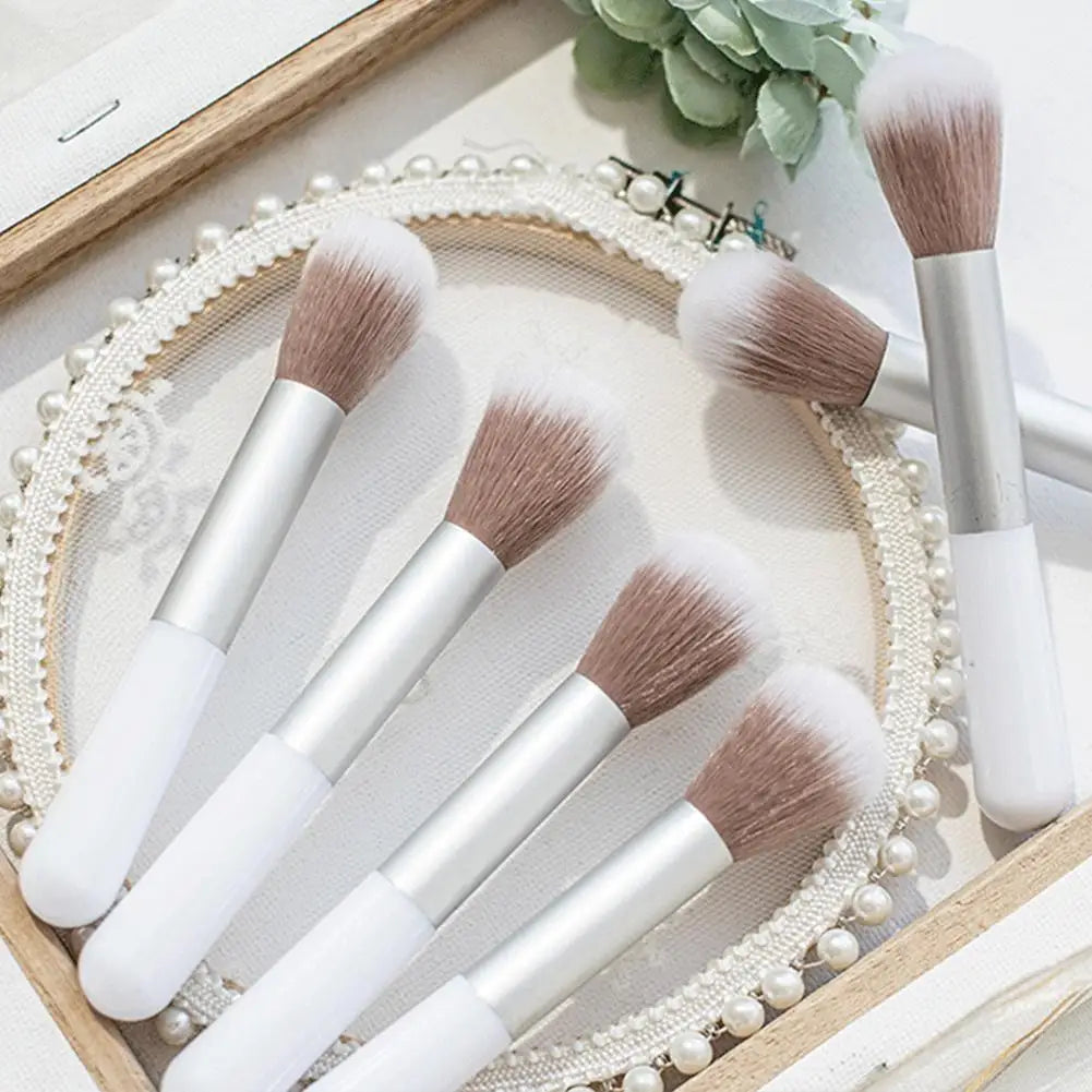 Blush & Loose Powder Makeup Brush – Soft Bristle Tool Powder Makeup Brush QXL