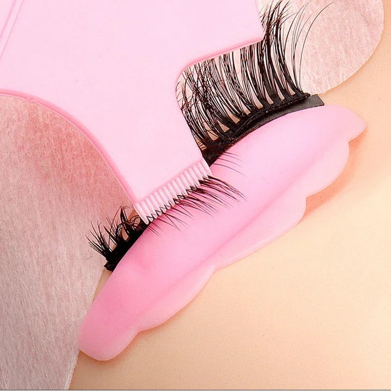 10-Pack Silicone Eyelash Lifting Pads & Lash Perming Rods Lash Lifting Pads QXL