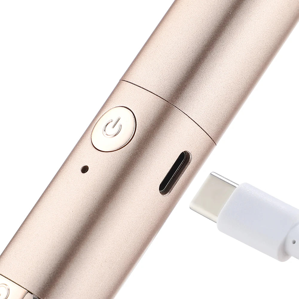 2-in-1 Heated Eyelash Curler & Electric Eyebrow Trimmer Heated Eyelash Curler QXL