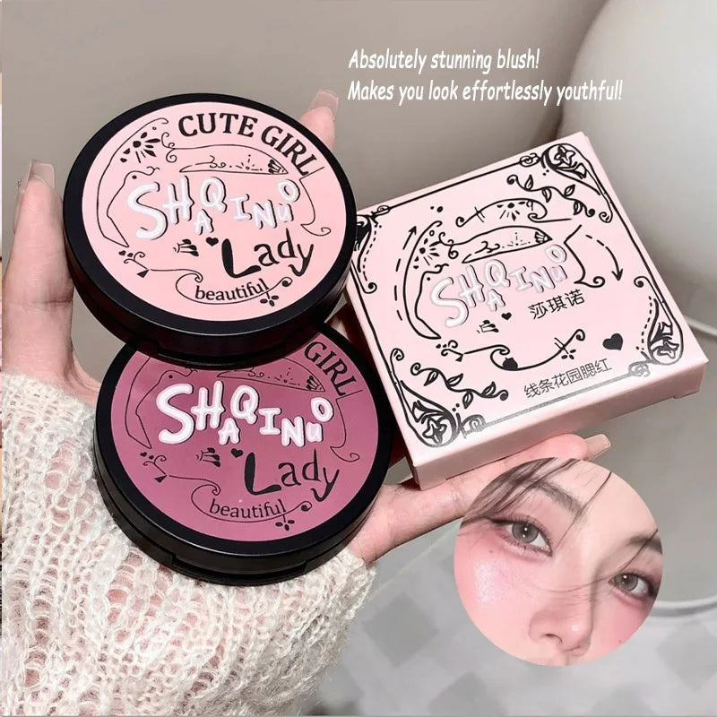 3-in-1 Blush Contour & Highlight Palette | Matte Finish Blush Contour Palette QXL